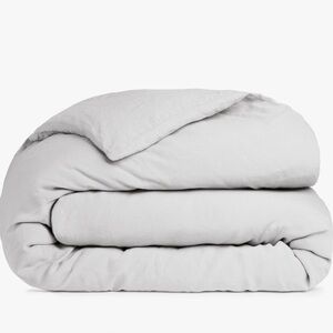 Parachute Linen Fog Twin Duvet Cover